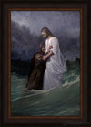 Peters Faith In Christ Open Edition Canvas / 16 X 24 Frame N Art