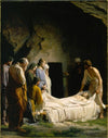 The Burial Of Jesus Open Edition Canvas / 22 X 28 Print Only Art