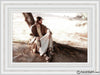 The Solitude Of Christ Open Edition Canvas / 24 X 16 Frame C 31 3/4 23 Art