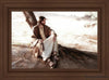 The Solitude Of Christ Open Edition Canvas / 30 X 20 Frame C 37 3/4 27 Art