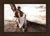 The Solitude Of Christ Open Edition Canvas / 36 X 24 Frame E 42 3/4 30 Art