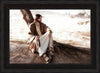 The Solitude Of Christ Open Edition Canvas / 36 X 24 Frame L 44 1/4 32 Art