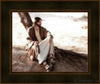 The Solitude Of Christ Open Edition Print / 14 X 11 Frame A 18 1/4 15 Art