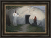 Woman Why Weepest Thou Open Edition Canvas / 24 X 16 Frame W Art