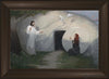 Woman Why Weepest Thou Open Edition Canvas / 30 X 20 Frame B Art