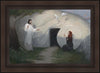 Woman Why Weepest Thou Open Edition Canvas / 36 X 24 Frame F Art