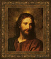 Christ At Thirty-Three Open Edition Canvas / 22 1/2 X 28 Frame B 37 3/4 32 1/4 Art