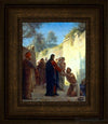 Christ Healing Open Edition Print / 8 X 10 Frame Art