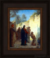 Christ Healing Open Edition Print / 8 X 10 Frame N Art