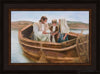 Little Fishers Of Men Open Edition Canvas / 18 X 12 Frame N 16 3/4 22 Art