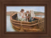 Little Fishers Of Men Open Edition Canvas / 24 X 16 Frame B 23 3/4 31 Art