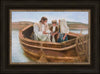 Little Fishers Of Men Open Edition Canvas / 24 X 16 Frame W 23 31 Art