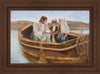 Little Fishers Of Men Open Edition Canvas / 30 X 20 Frame C 27 3/4 37 Art