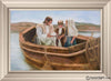 Little Fishers Of Men Open Edition Canvas / 30 X 20 Frame W 26 3/4 36 Art