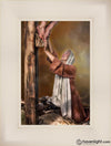 Marys Agony Open Edition Canvas / 12 X 18 Frame L 19 25 Art