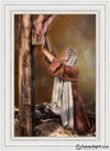 Marys Agony Open Edition Canvas / 24 X 36 Frame D 32 1/4 44 Art