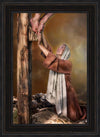 Marys Agony Open Edition Canvas / 24 X 36 Frame L 32 1/4 44 Art