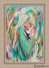 Marys Lullaby Open Edition Canvas / 24 X 36 Frame I 43 3/4 31 Art