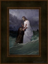 Peters Faith In Christ Open Edition Canvas / 12 X 18 Frame A Art