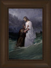 Peters Faith In Christ Open Edition Canvas / 12 X 18 Frame C Art