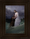 Peters Faith In Christ Open Edition Canvas / 12 X 18 Frame T Art