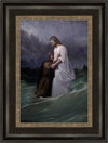 Peters Faith In Christ Open Edition Canvas / 12 X 18 Frame W Art