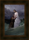 Peters Faith In Christ Open Edition Canvas / 16 X 24 Frame D Art