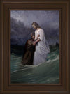 Peters Faith In Christ Open Edition Canvas / 16 X 24 Frame E Art