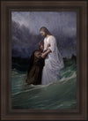 Peters Faith In Christ Open Edition Canvas / 24 X 36 Frame F Art