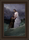 Peters Faith In Christ Open Edition Canvas / 24 X 36 Frame R Art