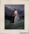 Peters Faith In Christ Open Edition Print / 16 X 20 Frame L Art