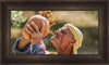 Plate 12 - The Shepherd Thirsts Open Edition Canvas / 36 X 18 Frame B 26 1/2 44 Art