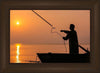 Plate 8 - Fishers Of Men Series 3 Open Edition Canvas / 24 X 16 Frame C 21 3/4 29 Art