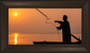 Plate 8 - Fishers Of Men Series 3 Open Edition Canvas / 30 X 15 Frame B 21 3/4 36 Art