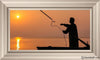 Plate 8 - Fishers Of Men Series 3 Open Edition Canvas / 36 X 18 Frame W 26 3/4 44 Art