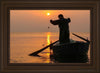 Plate 9 - Fishers Of Men Series 4 Open Edition Canvas / 18 X 12 Frame S 16 1/4 22 Art