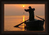 Plate 9 - Fishers Of Men Series 4 Open Edition Canvas / 24 X 16 Frame N 20 3/4 28 Art