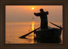 Plate 9 - Fishers Of Men Series 4 Open Edition Canvas / 36 X 24 Frame E 30 3/4 42 Art