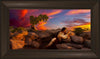 Sacred Prayer Open Edition Canvas / 30 X 15 Frame B 21 3/4 36 Art