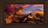 Sacred Prayer Open Edition Canvas / 30 X 15 Frame E 21 3/4 36 Art
