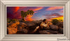 Sacred Prayer Open Edition Canvas / 30 X 15 Frame W 21 3/4 36 Art