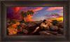 Sacred Prayer Open Edition Canvas / 36 X 18 Frame B 26 1/2 44 Art