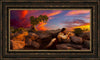 Sacred Prayer Open Edition Canvas / 36 X 18 Frame G 26 3/4 44 Art