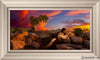 Sacred Prayer Open Edition Canvas / 36 X 18 Frame W 26 3/4 44 Art