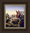 Sermon On The Mount Open Edition Canvas / 18 X 21 Frame C Art