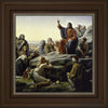 Sermon On The Mount Open Edition Canvas / 20 X Frame A Art