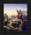 Sermon On The Mount Open Edition Canvas / 28 1/2 X 33 Frame A Art