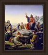 Sermon On The Mount Open Edition Canvas / 34 1/2 X 40 Frame A Art