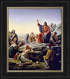 Sermon On The Mount Open Edition Canvas / 34 1/2 X 40 Frame D Art