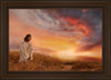 Stay With Me Open Edition Canvas / 36 X 24 Frame E 42 3/4 30 Art